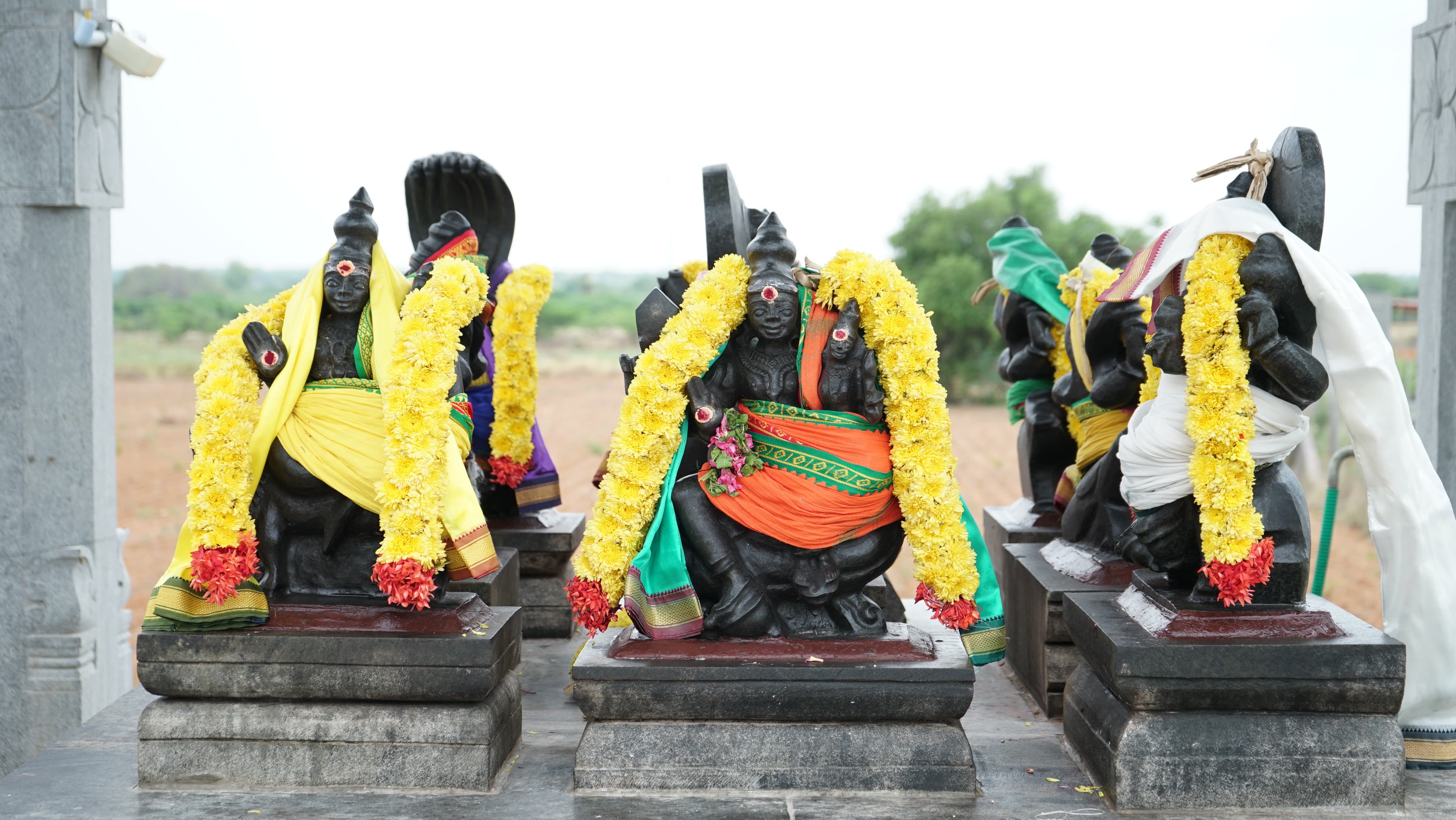 Sacred Temple Chariot - Divine Vehicle
