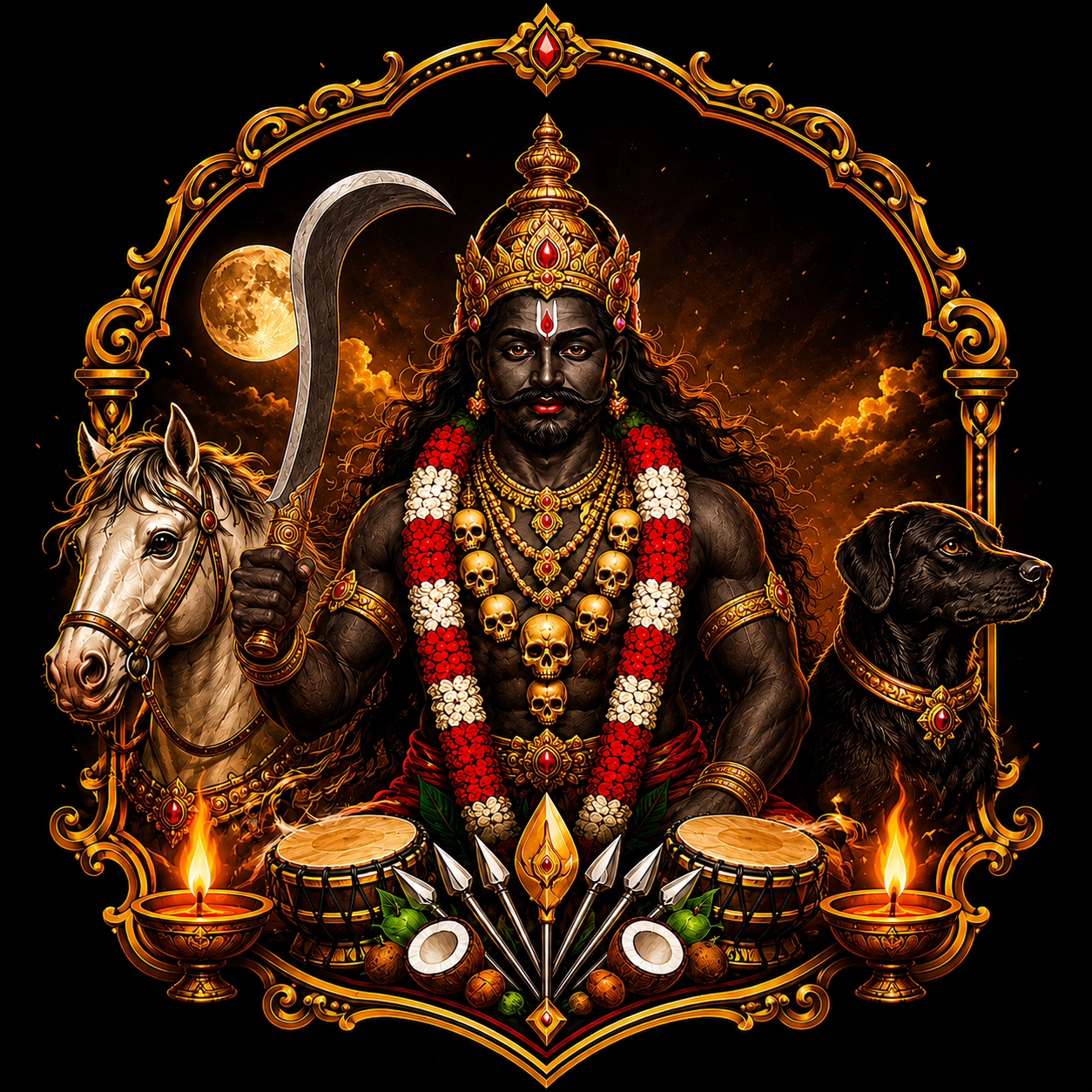 Sri 18m Padi Karuppanasamy Temple